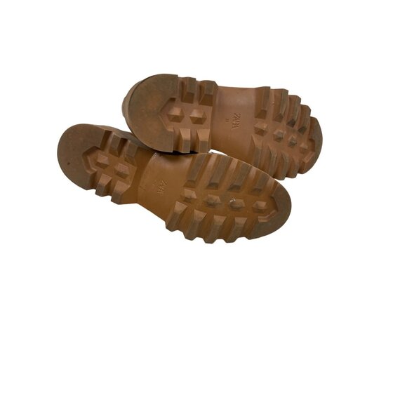 Zara Women's Camel Platform Loafers Size 8.5 SKU 1423 - Picture 5 of 5